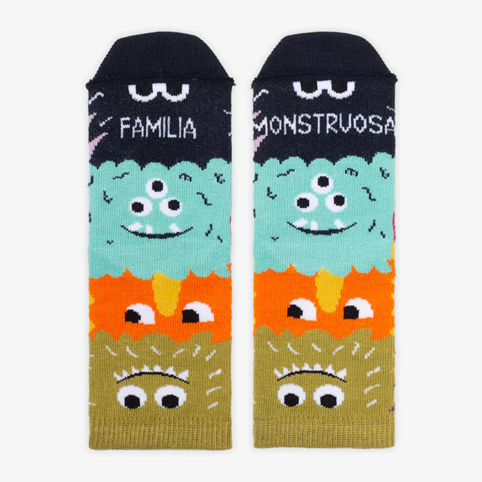 Calcetines Mini "Familia monstruosa" talla 15-18