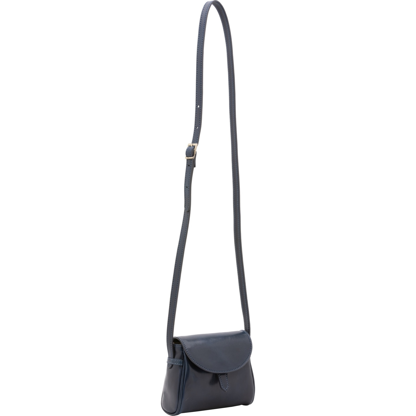 Borsa a tracolla da donna - Modello Seraphina Lux - Vera pelle - 14.0 x 18.0 x 7.0 cm