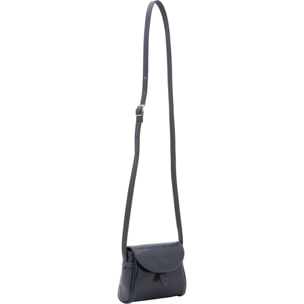 Borsa a tracolla da donna - Modello Seraphina Lux - Vera pelle - 14.0 x 18.0 x 7.0 cm