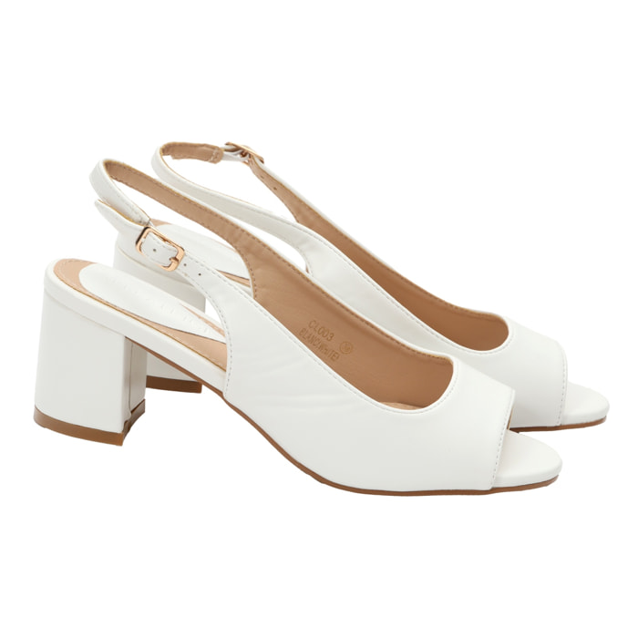 Decolletè spuntato - tacco 7,0 cm