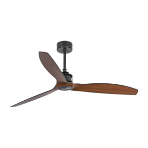 JUST FAN M Ventilador negro/madera DC