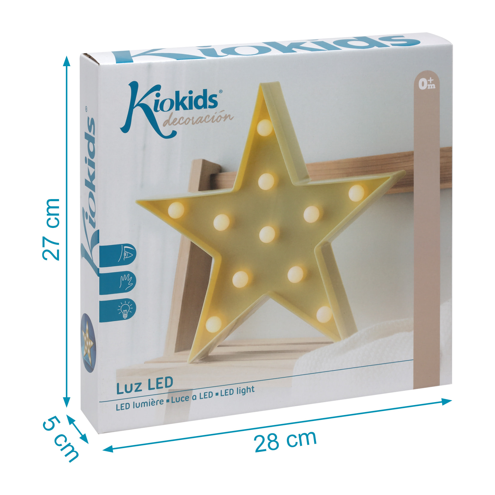 LÁMPARA ESTRELLA LED