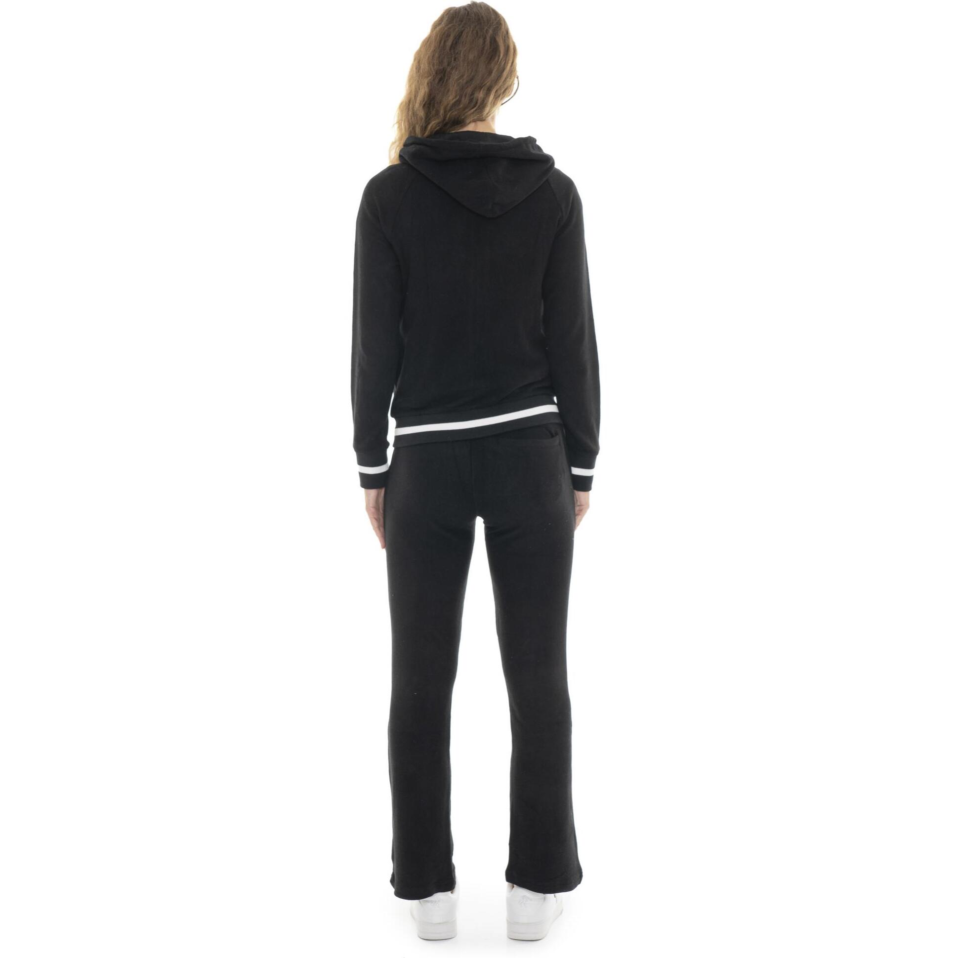 Chándal de invierno de mujer "Relaxed" con capucha y cremallera