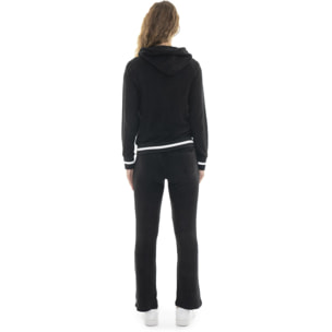 Chándal de invierno de mujer "Relaxed" con capucha y cremallera