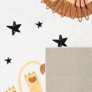Tapis enfant tissé motif animaux MIRI
