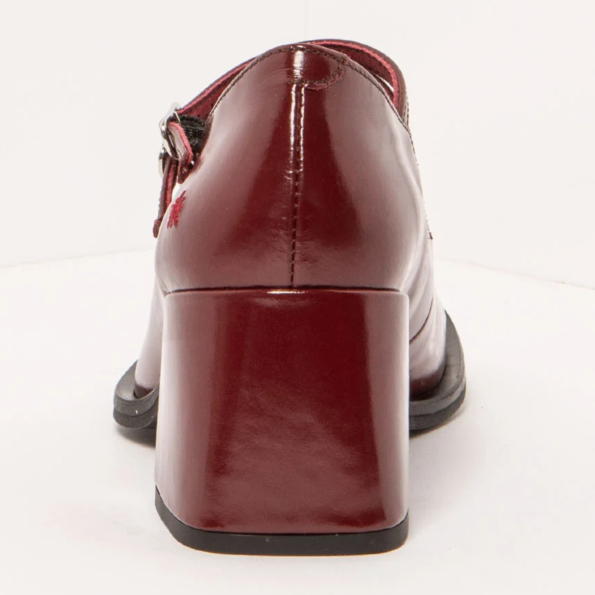 Zapatos 1704 NAPPA SHINNY BURDEOS / VERONA color Burdeos