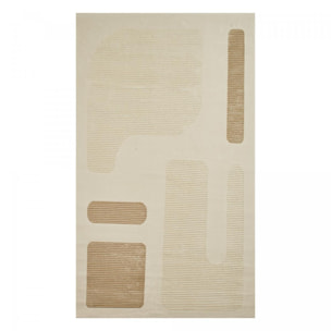 Tapis salon et chambre tissé motif géométrique SEVA