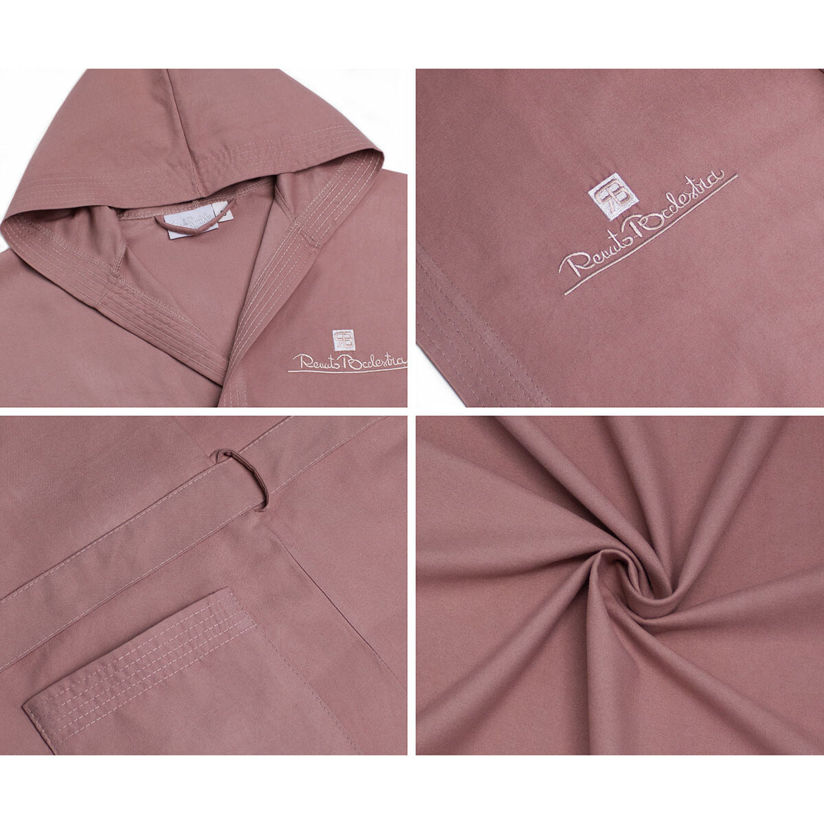 Accappatoio Microfibra Uomo Donna Renato Balestra, Ass (bordeaux-royal)