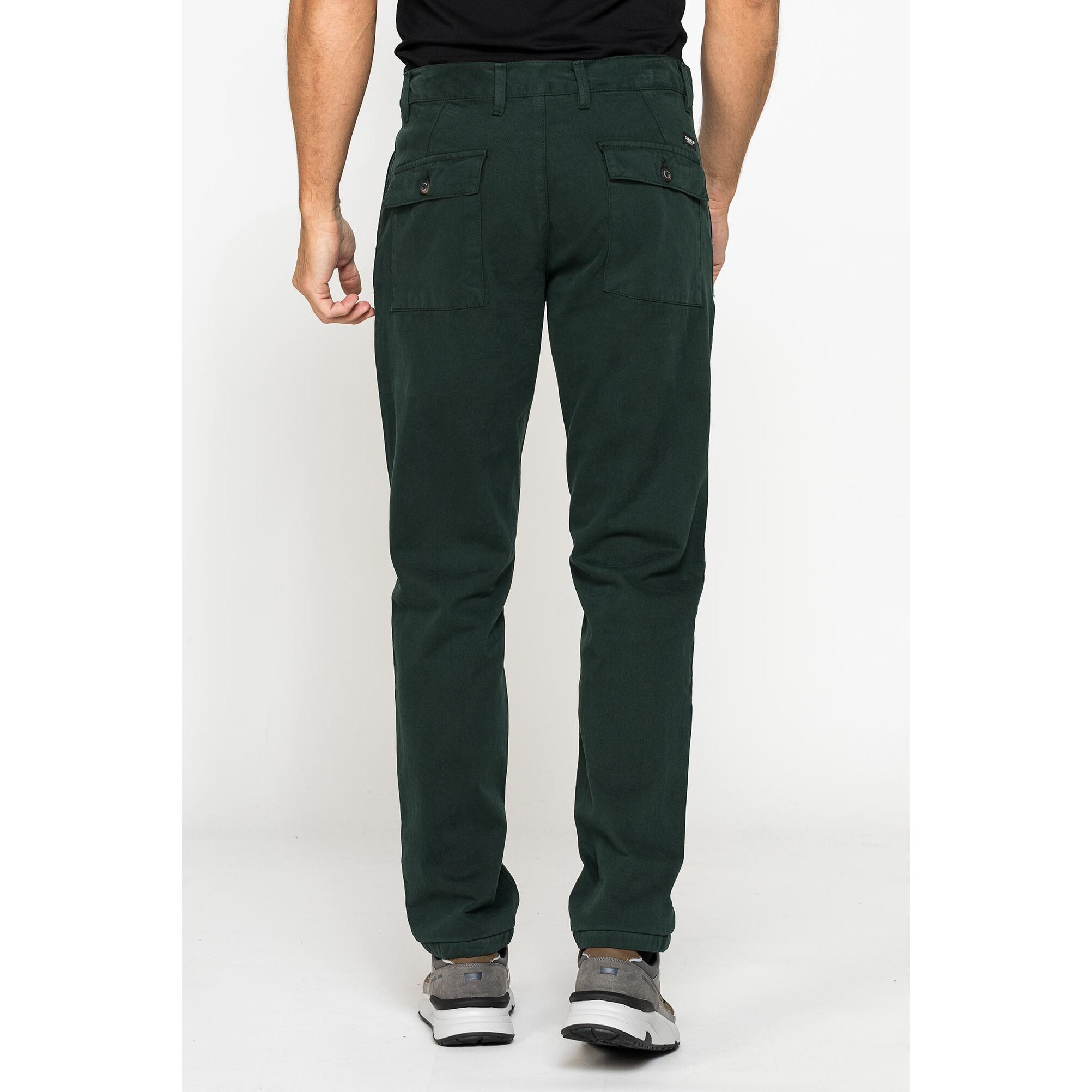 CHINO MOD. 610 REGULAR FIT IN GABARDINA PESANTE