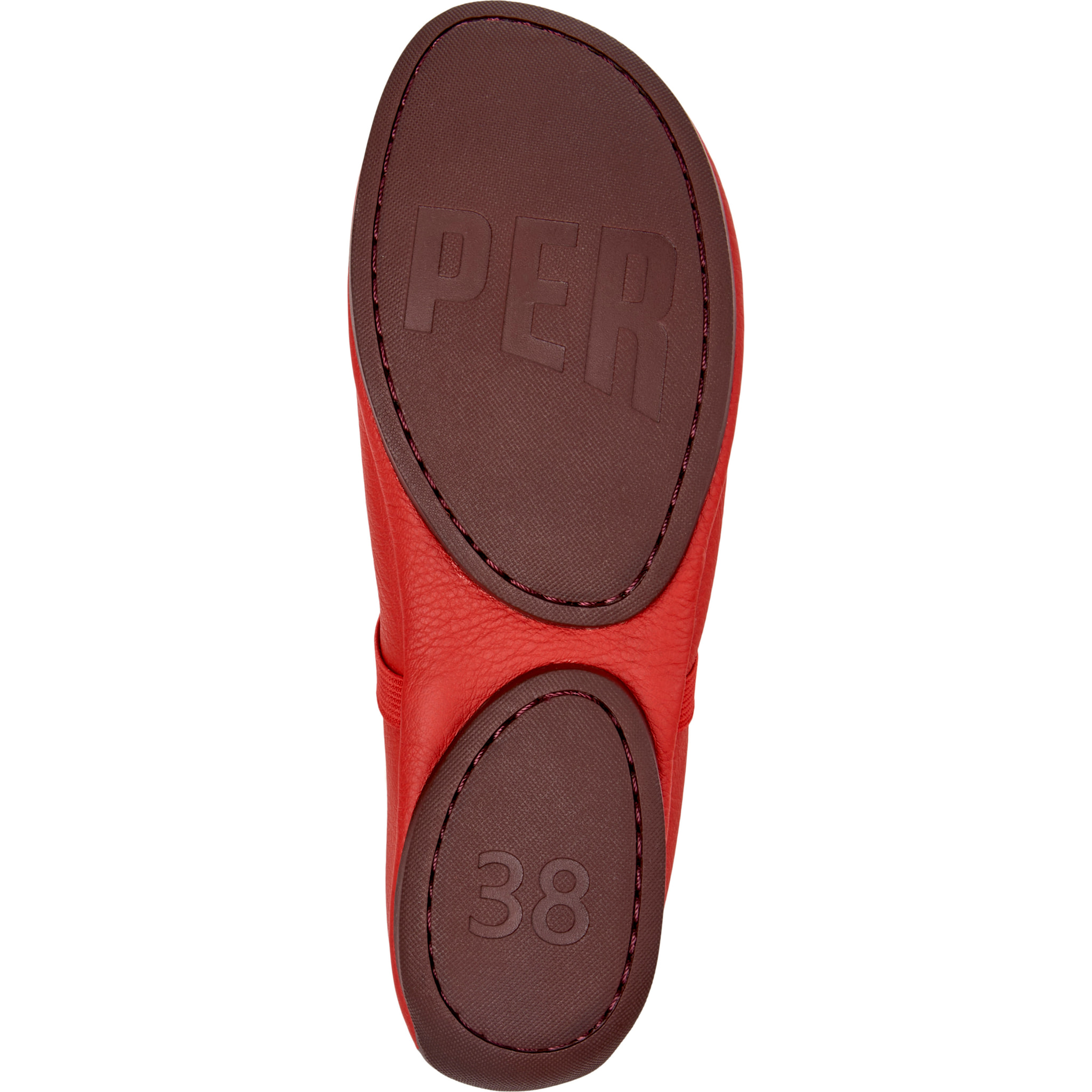 Bailarinas - CAMPER Right Nina - Rojo - Cuero liso
