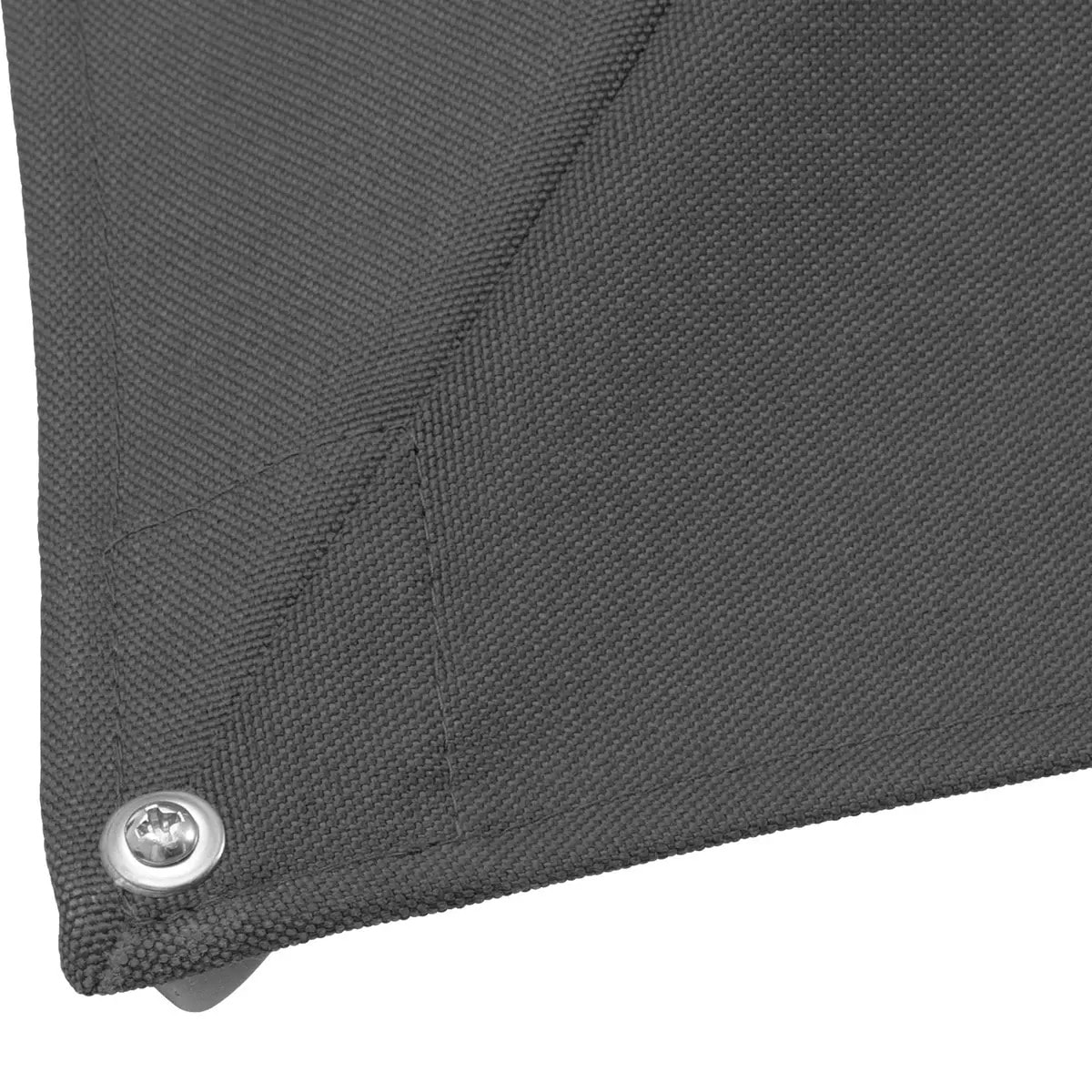 Parasol déporté rectangulaire "Melhia" anthracite 4x3m