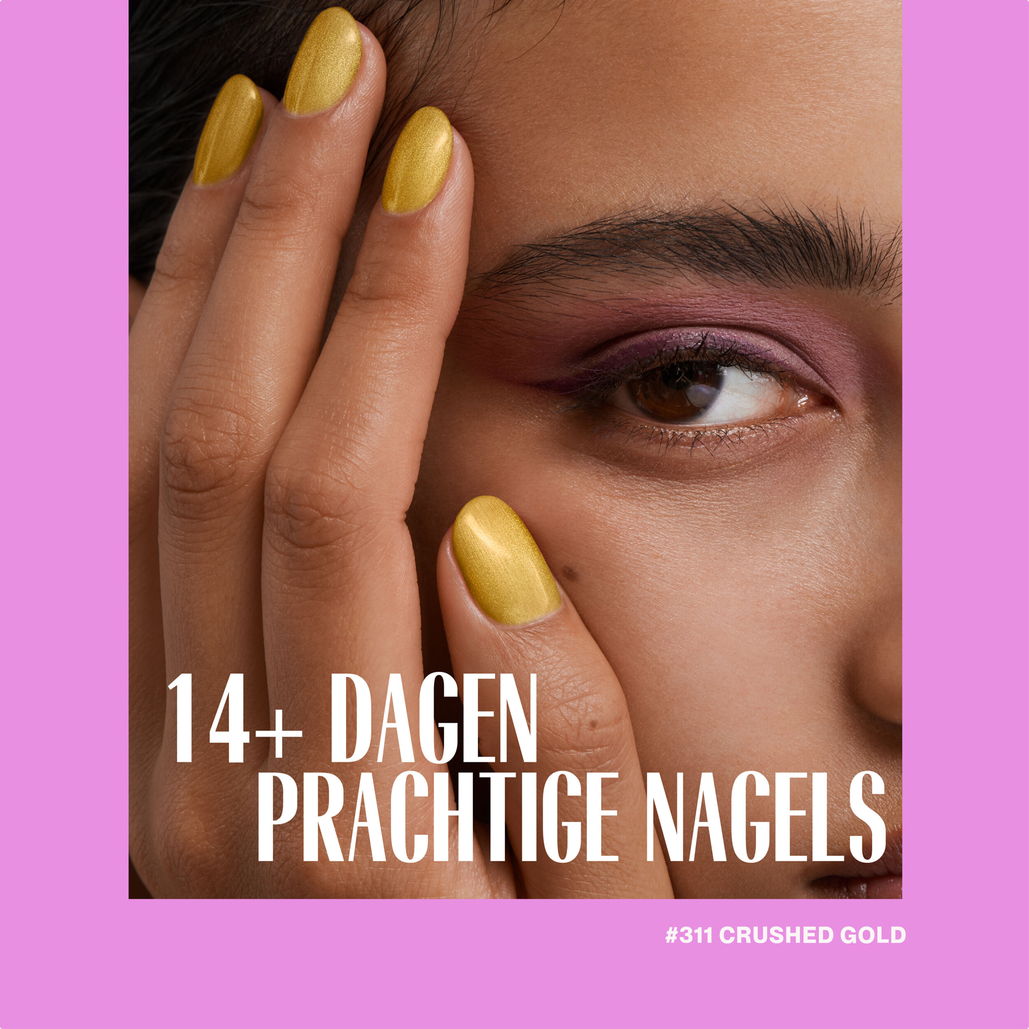 Vernis semi-permanent - 311 Crushed Gold - 15 ml