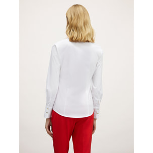 Motivi - Camisa de popelina - Blanco