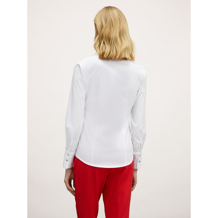 Motivi - Camisa de popelina - Blanco