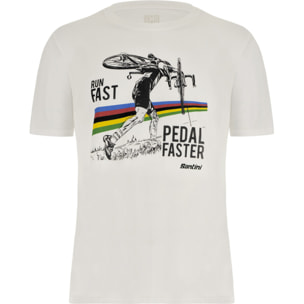 Uci Ciclocross - T-Shirt - Blanc - Unisex