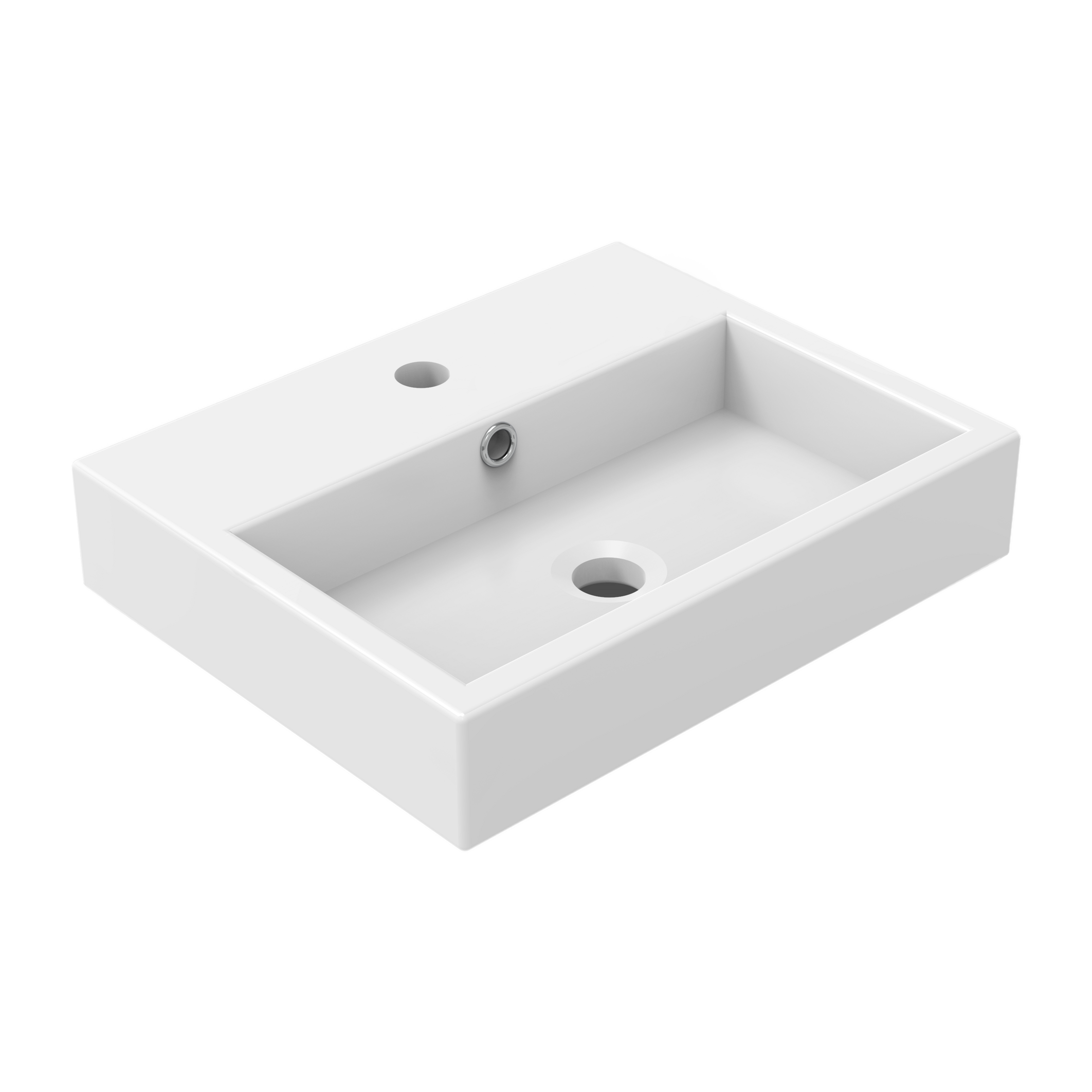 Ensemble de salle de bain MIKI 45, Alday, Blanc Mat