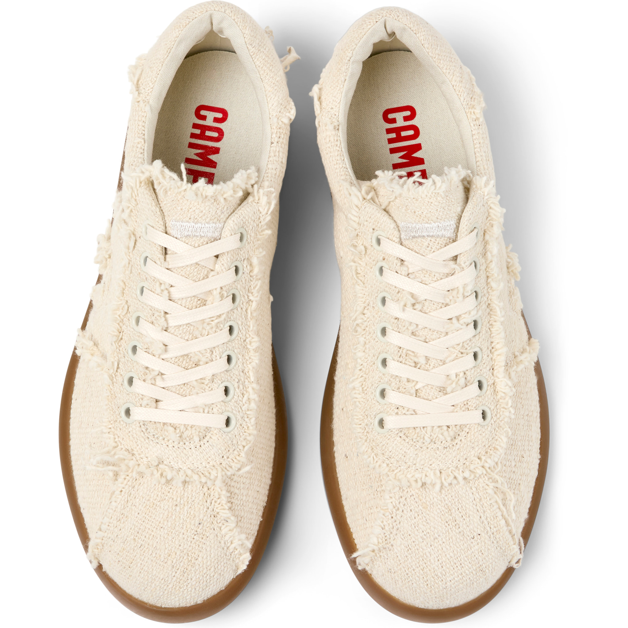 Sneakers - CAMPER Pelotas Soller - Beige - Tessuto naturale