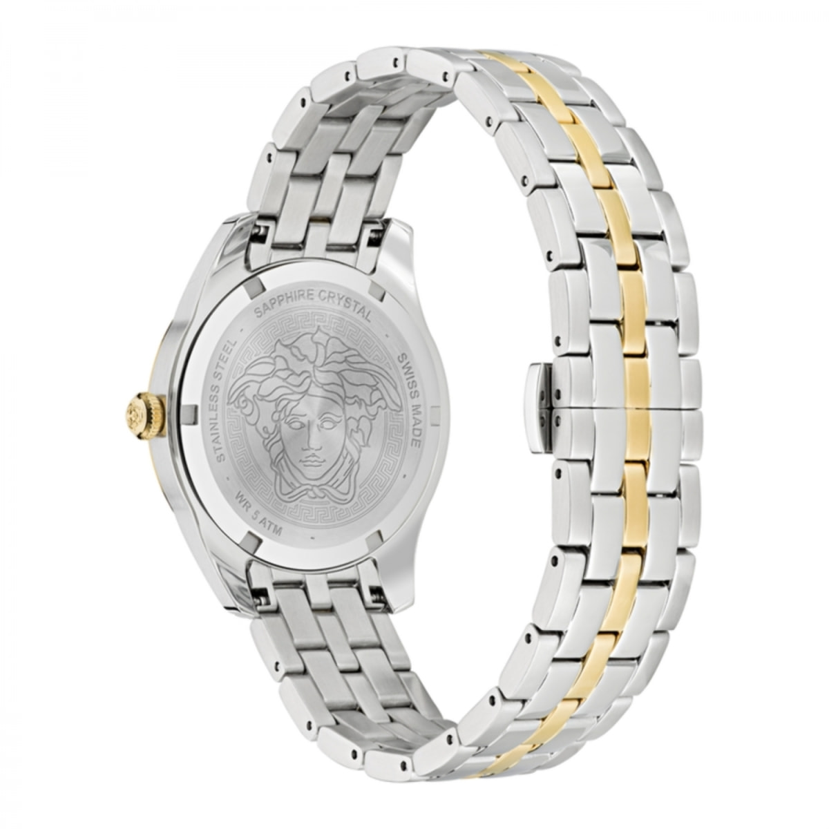 Reloj Versace VE6C00423 Mujer Analogico Cuarzo con Correa de Acero inoxidable
