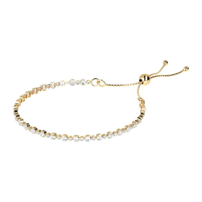 Bracciale Tennis Golden Misto con Cubic Zirconia