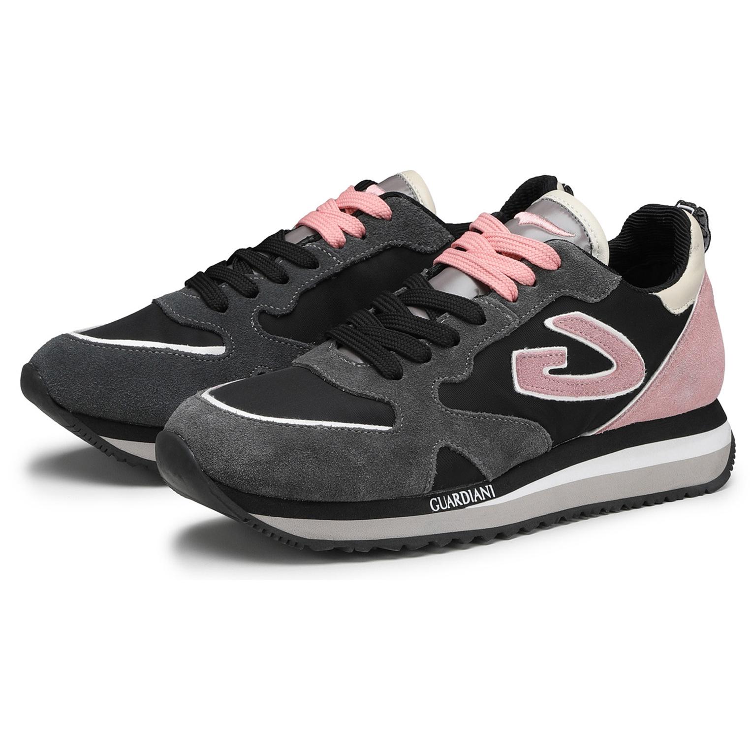 Sneakers Alberto Guardiani grigio-rosa