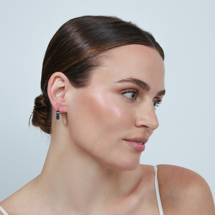 Pendientes Haipol acabado oro amarillo 18k