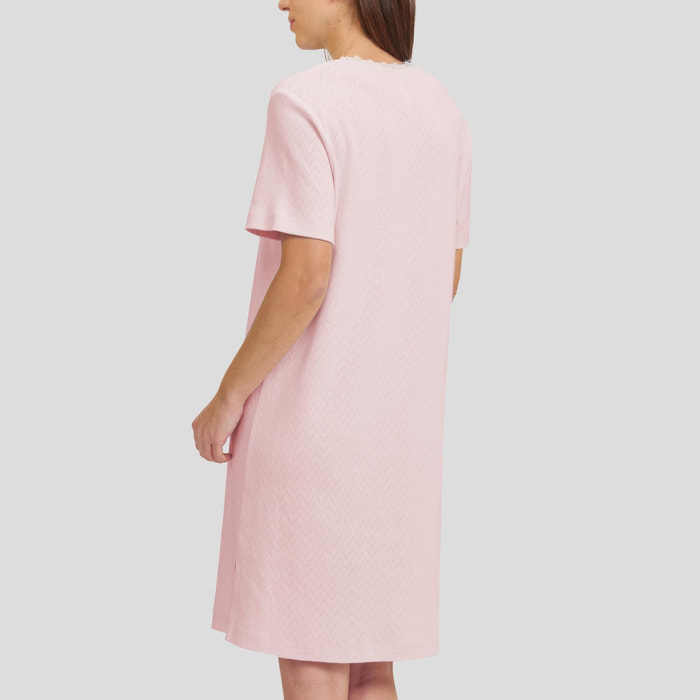 Camisón largo rosa