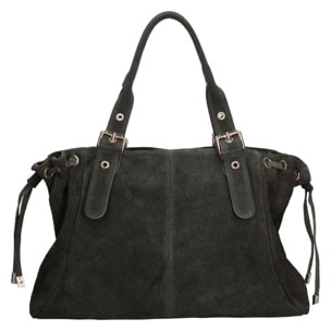 Borsa a mano da donna Made in Italy - Modello Celeste Plus - 100% pelle - 20.0 x 28.5 x 41.0 cm