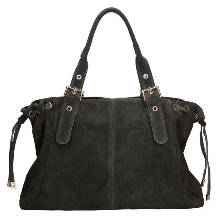 Borsa a mano da donna Made in Italy - Modello Celeste Plus - 100% pelle - 20.0 x 28.5 x 41.0 cm