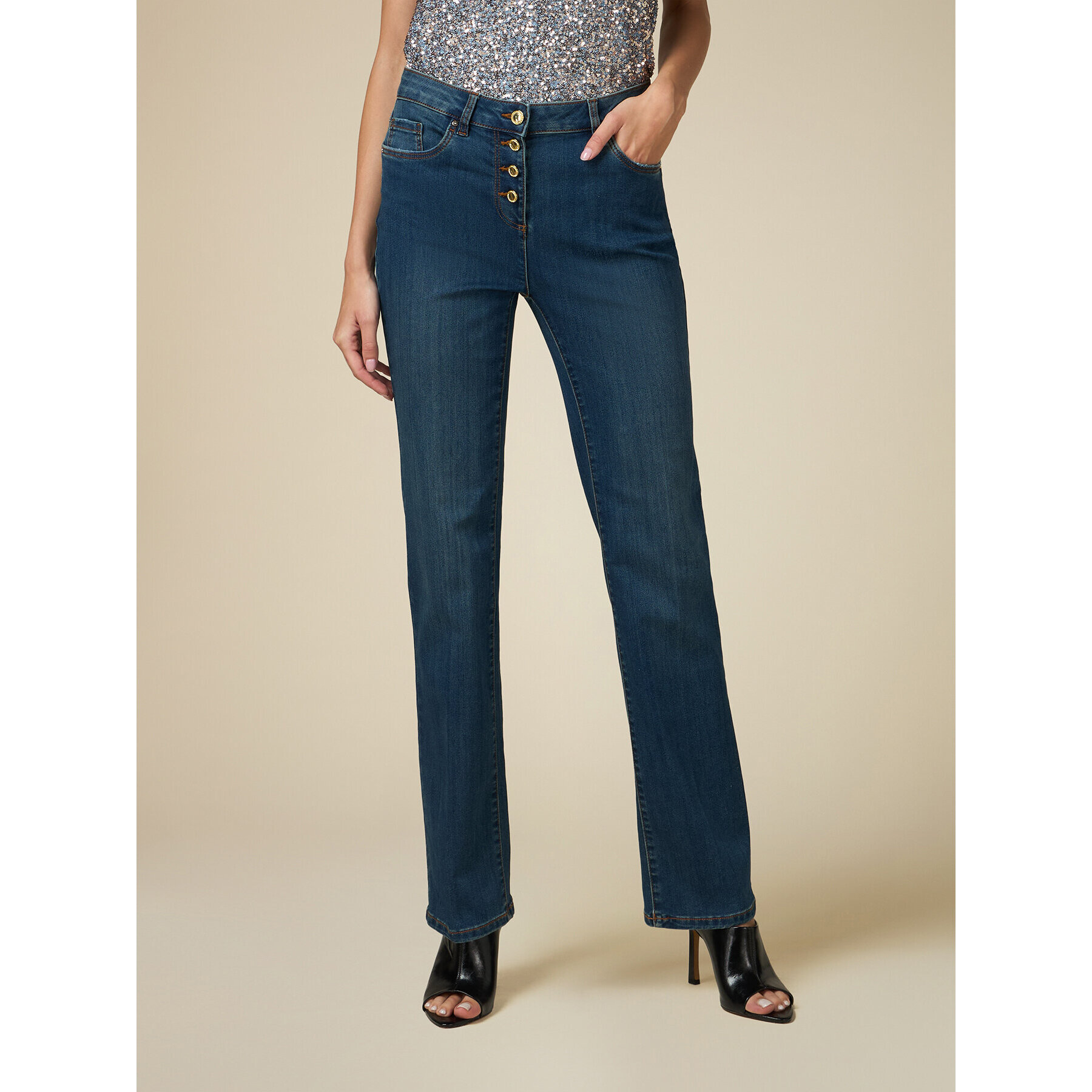 Oltre - Jeans regular - Blu