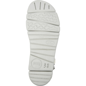Sandalias - CAMPER Oruga Up - Blanco - Cuero liso