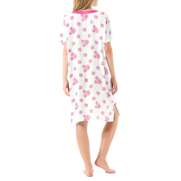 Camisón corto fucsia
