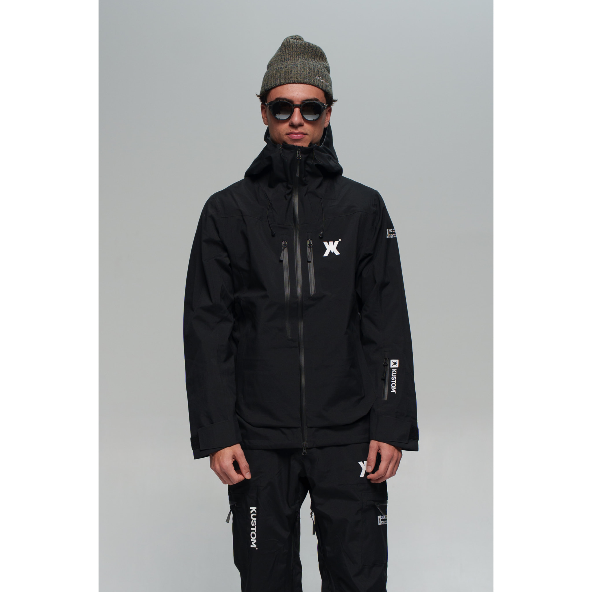 Chaqueta para hombre KUSTOM AQUILO Jacket - Negro
