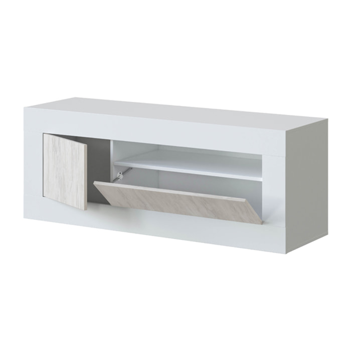 Mueble Tv 3 Puertas 53x139x42 Cm Blanco Artik