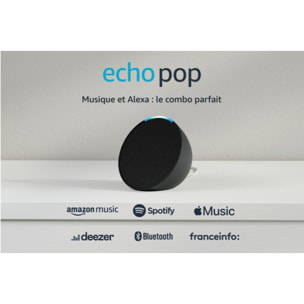 Assistant vocal AMAZON Echo Pop Anthracite