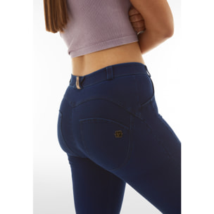 Jeggings push up WR.UP® vita alta 7/8 con zip sul fondo