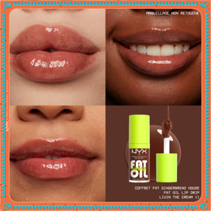 NYX Professional Makeup Collection Limitée Gingerbaddies Land Kit Fat Oil