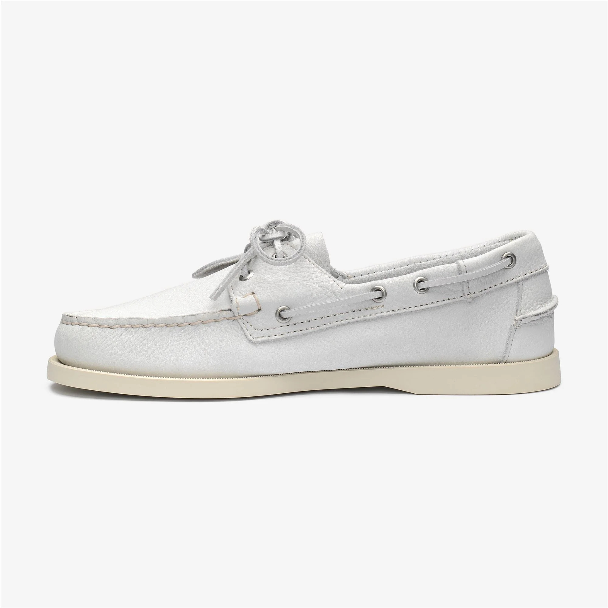 Sebago - Docksides Uomo Bianco - Portland Artisan Adirondak