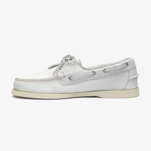 Sebago - Docksides Uomo Bianco - Portland Artisan Adirondak