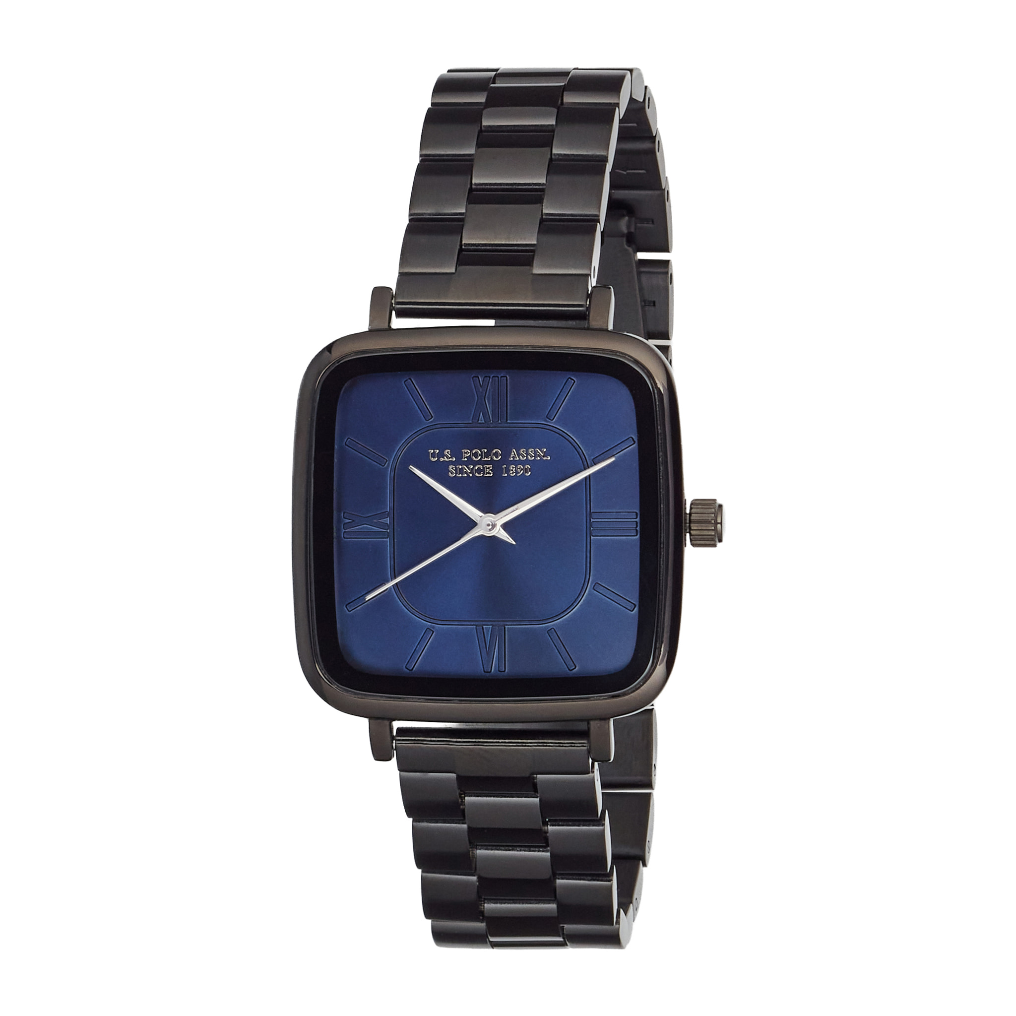 Orologio U.S. Polo Assn. in acciaio inossidabile con placcatura nera IP