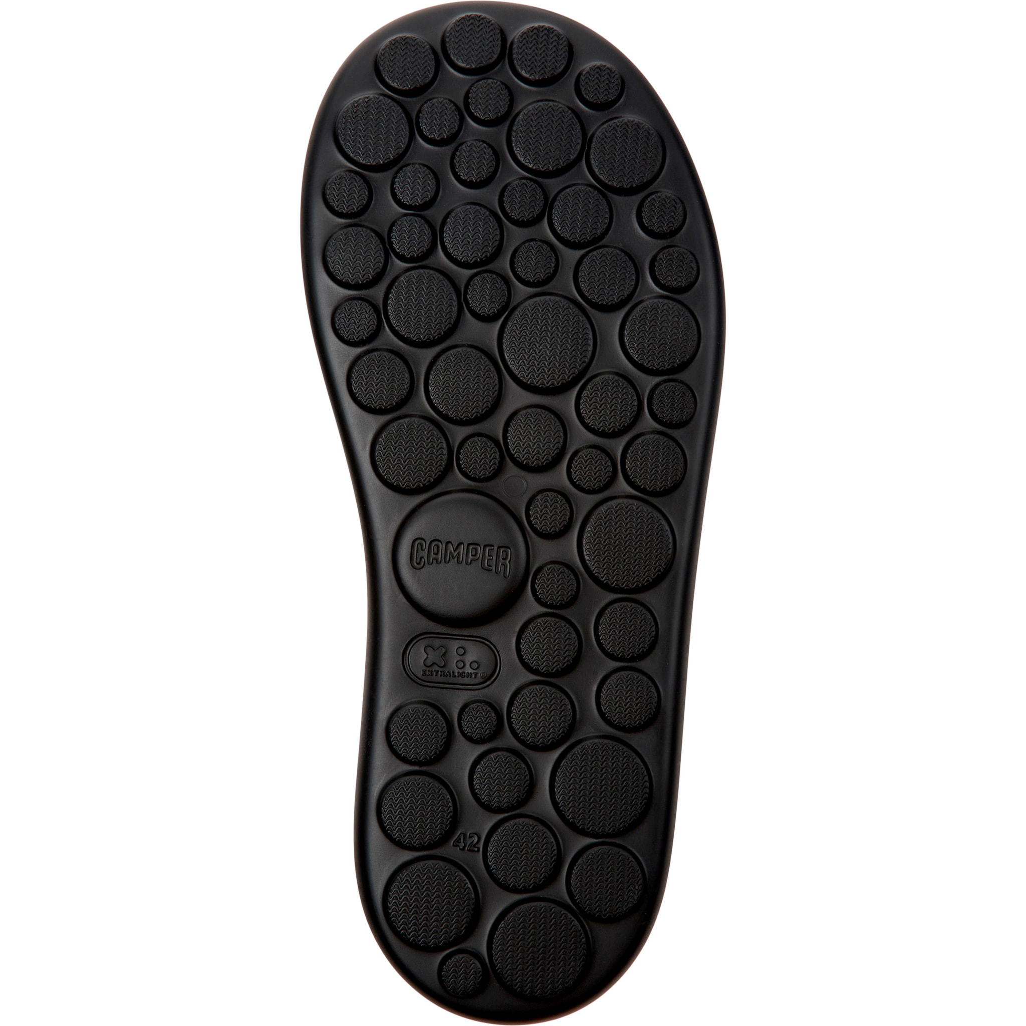 Sandalias - CAMPER Pelotas Flota Sandal - Negro - Cuero liso