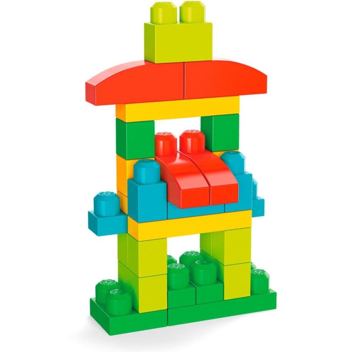 Mega Bloks Pacco Eco con 100 Pezzi da Costruzione, 1+ Anni unisex Fisher-Price