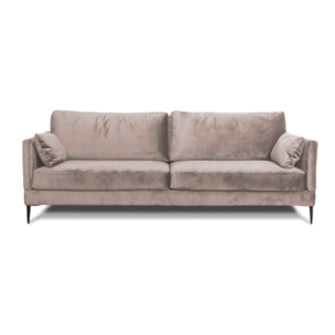 Canapé Velours droit Splendido - 3 Places