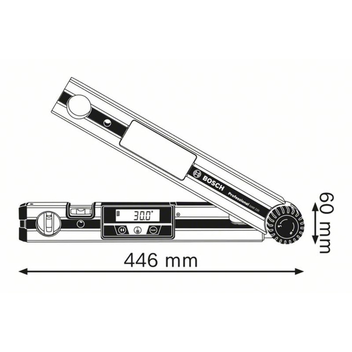 Mesureur d'angles BOSCH GAM 220 - 0601076500