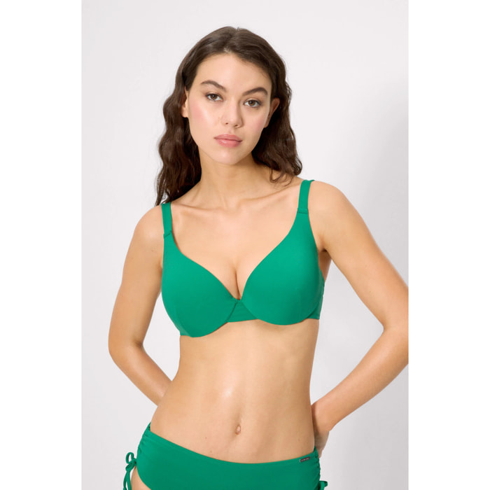 Top de bikini Verde