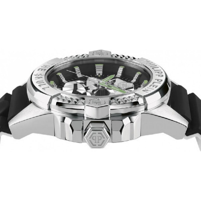 Orologio Philipp Plein THE SKULL Pelle Nero