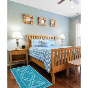 Tappeto Sardo Turchese Ingresso Cucina Bagno