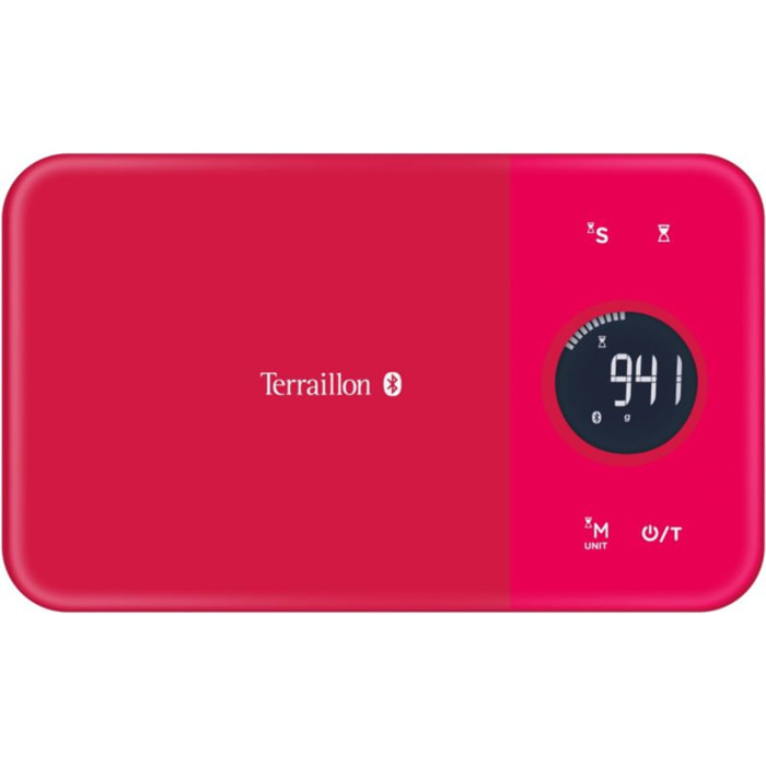 Balance connectée TERRAILLON NUTRITAB Cranberry
