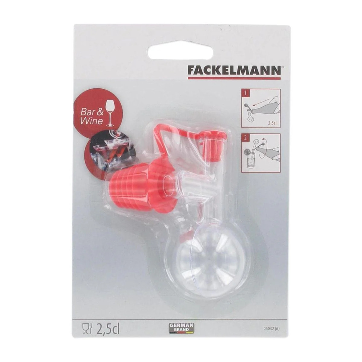 Bouchon doseur boule 2,5 cl Fackelmann