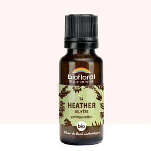 Biofloral - 14 Heather, Bruyère - Bio - 19,5 gr