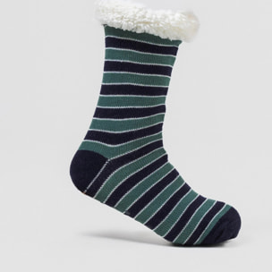 Calcetines hombre Raya Lamas verde